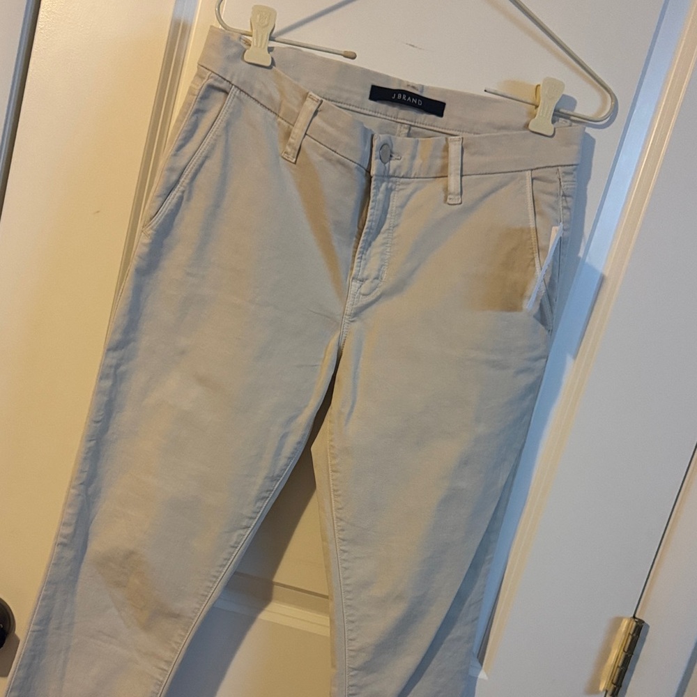 NWT J brand women’s silver birch tan/gray skinny jeans 25